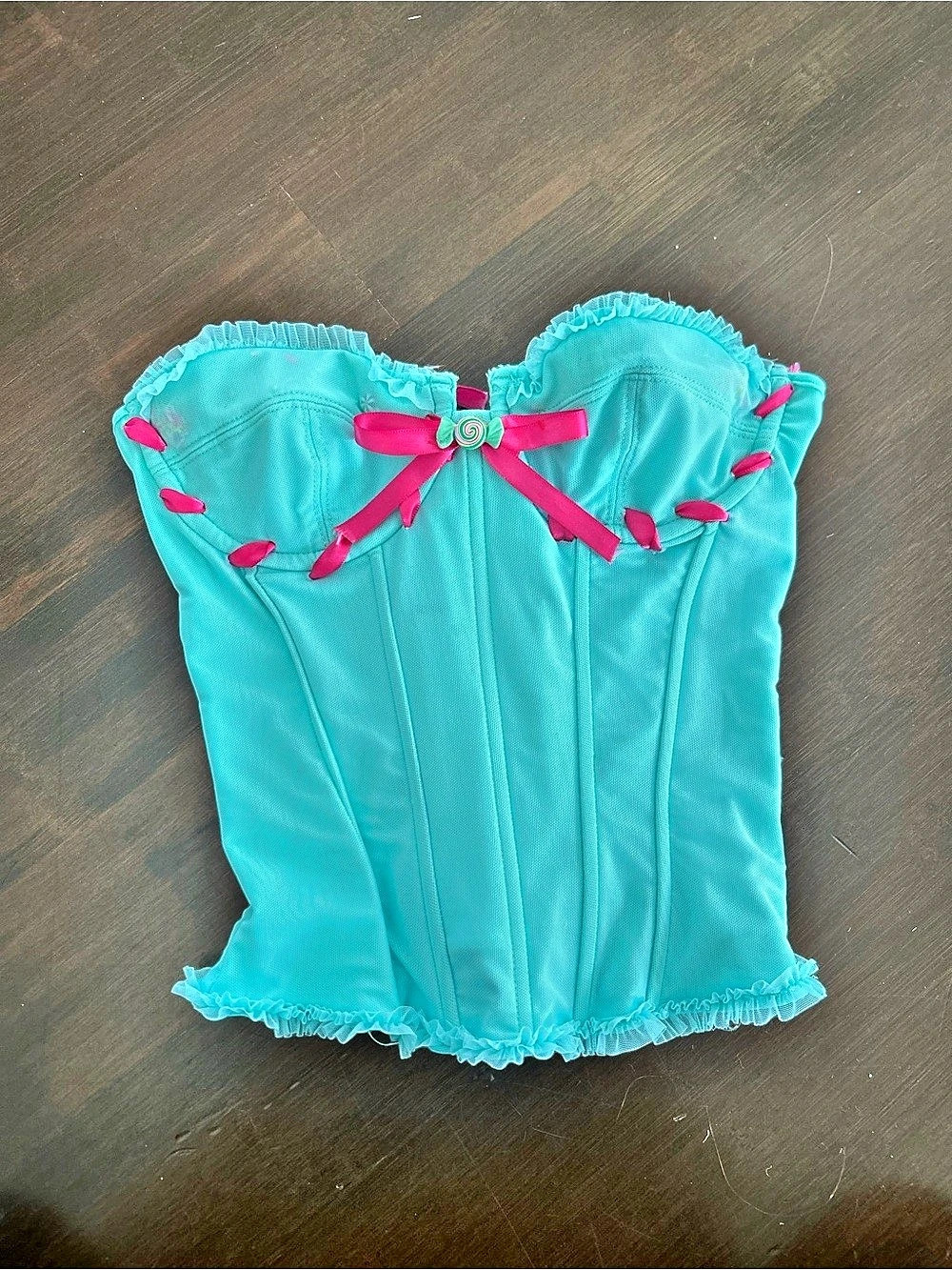 Vanellope Von Shweetz Costume Corset Top Size XS